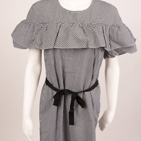 J. Crew Petite Dress 12P Shift Edie Gingham - Picture 1 of 7